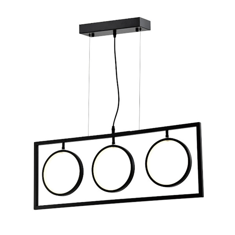Kensington 3 Light Kitchen Island Linear LED Pendant Wayfair.co.uk